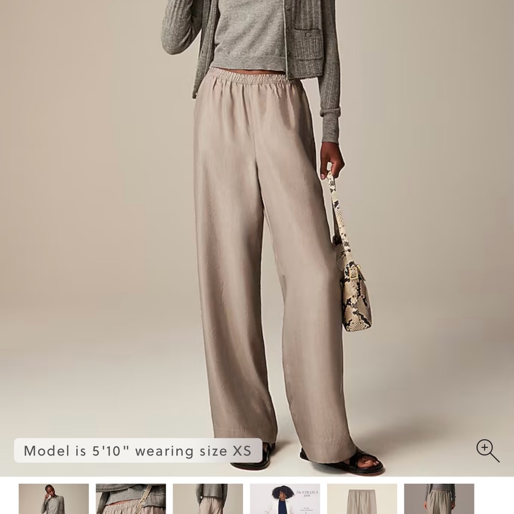 J crew stratus pant - size XS - spring rain
